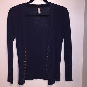 Navy blue Boutique Cardigan